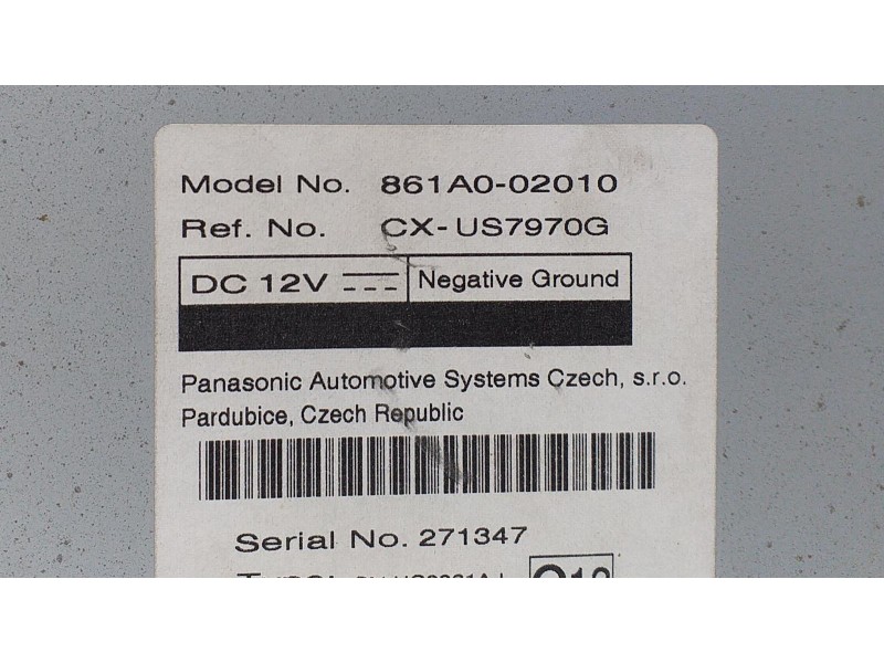 Recambio de modulo electronico para toyota auris hybrid active referencia OEM IAM 861A002010 67180 