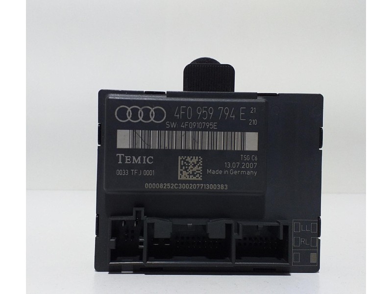 Recambio de modulo electronico para audi a6 berlina (4f2) 3.0 tdi quattro (165kw) referencia OEM IAM 4F0959794E 60216  Recambio de modulo electronico para audi a6 berlina (4f2) 3.0 tdi quattro (165kw) referencia OEM IAM 4F0959794E 60216