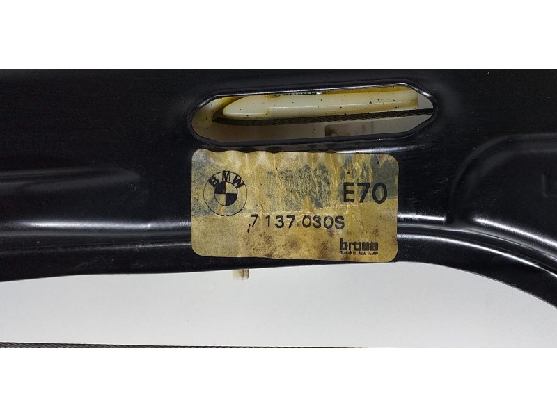 Recambio de elevalunas trasero derecho para bmw x5 (e70) 3.0d referencia OEM IAM 7137030S 60227 