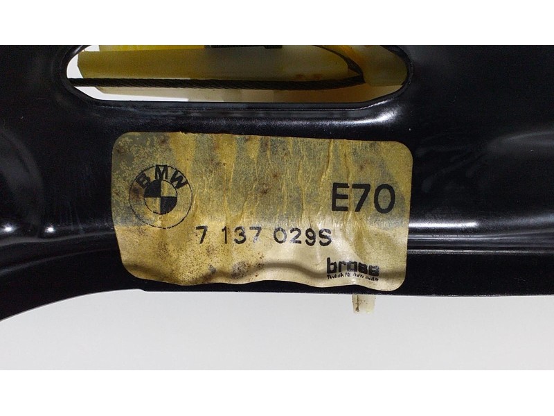 Recambio de elevalunas trasero izquierdo para bmw x5 (e70) 3.0d referencia OEM IAM 7137029S 60228 