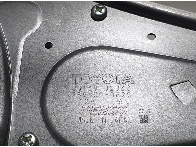 Recambio de motor limpia trasero para toyota auris hybrid active referencia OEM IAM 8513002030 67221 