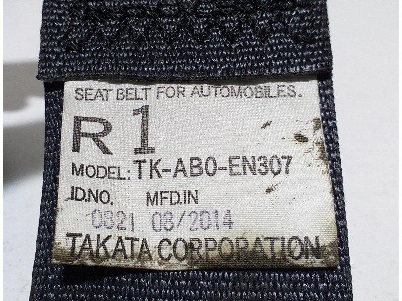 Recambio de cinturon seguridad trasero izquierdo para mitsubishi outlander (gf0) 2.0 cat referencia OEM IAM 7000F323XA 60240 