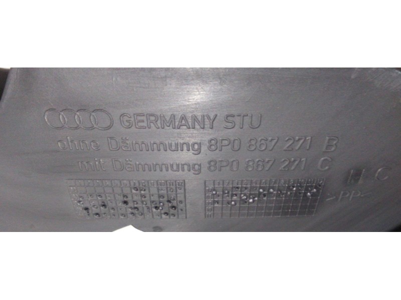Recambio de moldura para audi a3 sportback (8p) 1.9 tdi attraction referencia OEM IAM 8P0867271C 48267 