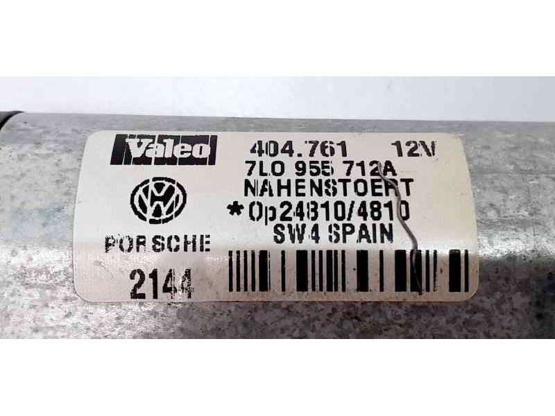 Recambio de motor limpia trasero para volkswagen touareg (7la) tdi v10 referencia OEM IAM 7L0955712A 43569 