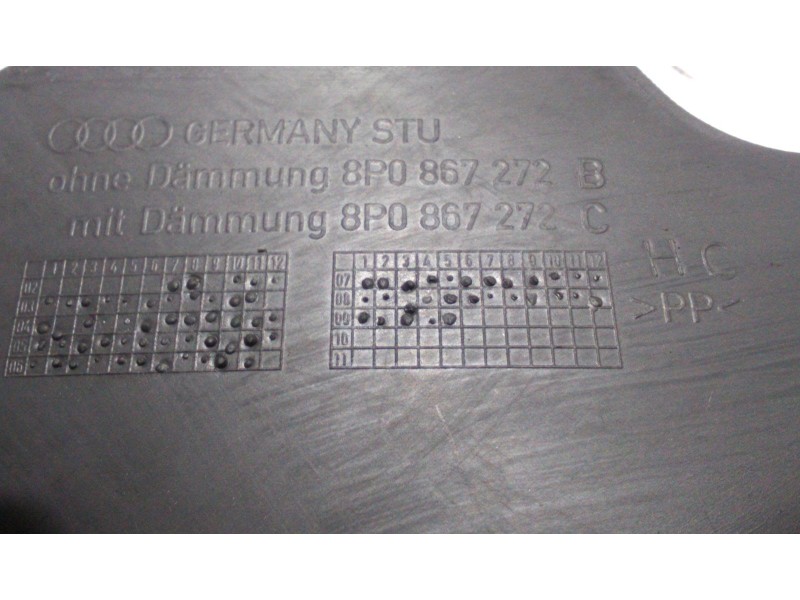 Recambio de moldura para audi a3 sportback (8p) 1.9 tdi attraction referencia OEM IAM 8P0867272B 48268 