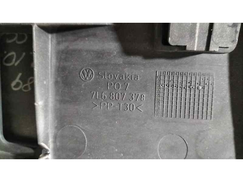 Recambio de paragolpes trasero para volkswagen touareg (7la) tdi v10 referencia OEM IAM 7L6807378 81338 