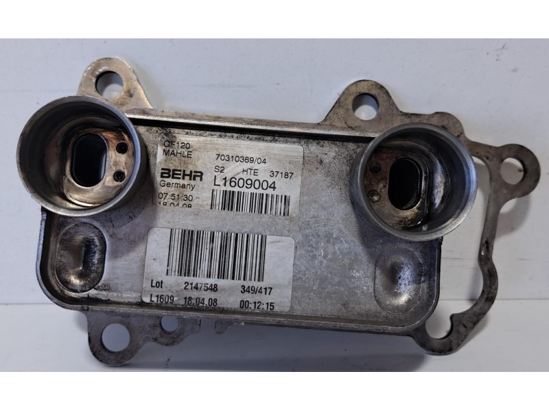 Recambio de enfriador aceite motor para bmw serie 1 berlina (e81/e87) 118d referencia OEM IAM L1609004 76851 
