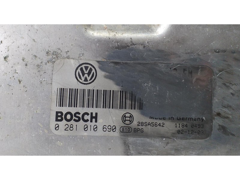 Recambio de centralita motor uce para seat cordoba berlina (6l2) reference referencia OEM IAM 038906012EM 70111 R