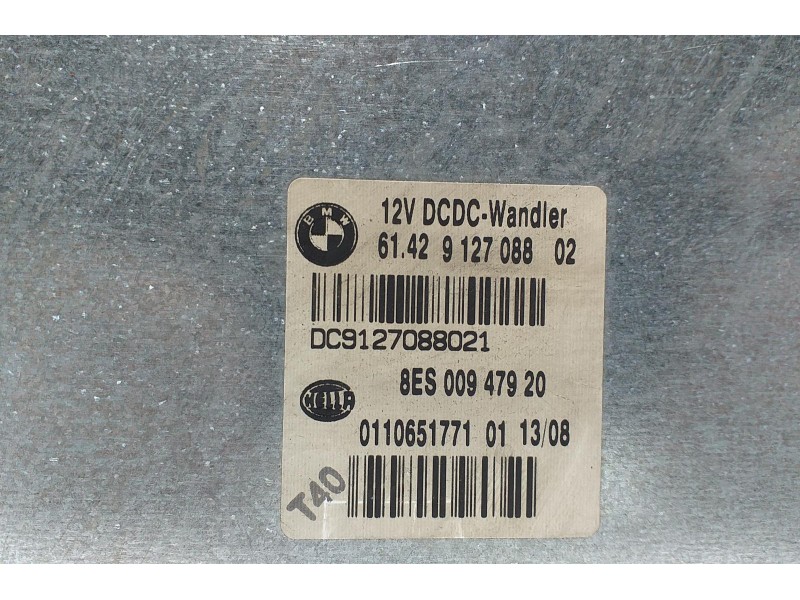 Recambio de modulo electronico para bmw serie 1 berlina (e81/e87) 2.0 turbodiesel cat referencia OEM IAM 61429127088 60280  Recambio de modulo electronico para bmw serie 1 berlina (e81/e87) 2.0 turbodiesel cat referencia OEM IAM 61429127088 60280