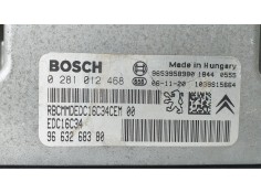Recambio de centralita motor uce para citroën xsara picasso 1.6 hdi 90 lx plus referencia OEM IAM 9663268380 70190 R 2