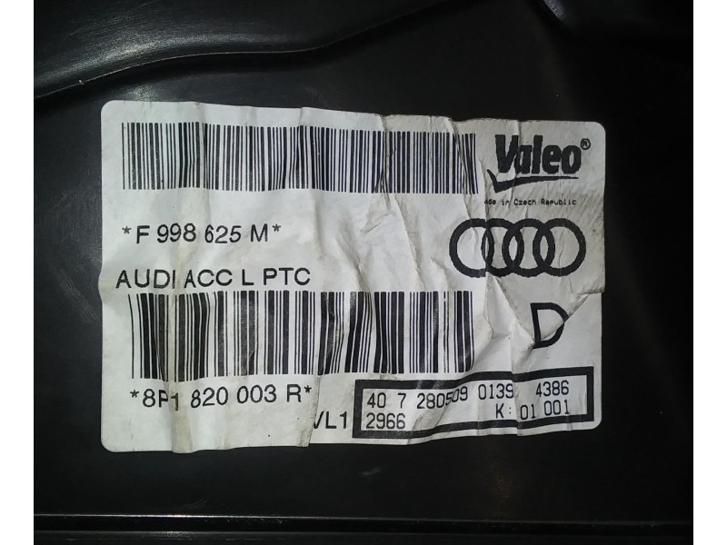 Recambio de calefaccion entera normal para audi a3 sportback (8p) 1.9 tdi attraction referencia OEM IAM 8P1820003R 48341 