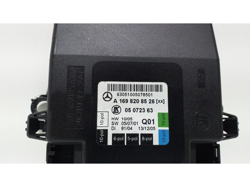 Recambio de modulo electronico para mercedes-benz clase a (w169) 2.0 cdi cat referencia OEM IAM A1698208526 60287  Recambio de modulo electronico para mercedes-benz clase a (w169) 2.0 cdi cat referencia OEM IAM A1698208526 60287