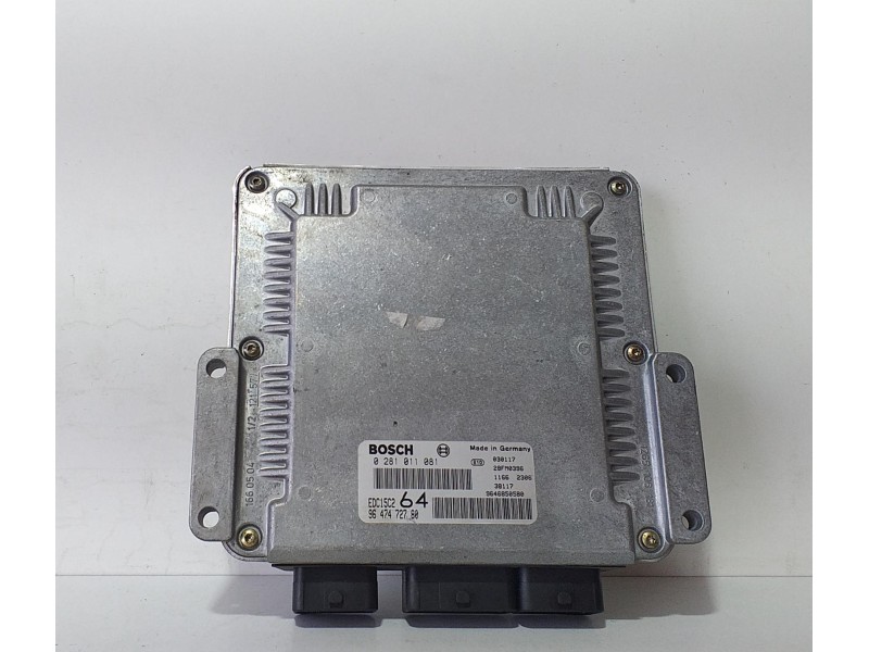 Recambio de centralita motor uce para peugeot 307 (s1) xs referencia OEM IAM 9647472780 70220 R