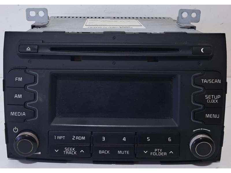 Recambio de sistema audio / radio cd para kia sportage concept 4x2 referencia OEM IAM 961503U000WK 76878 R