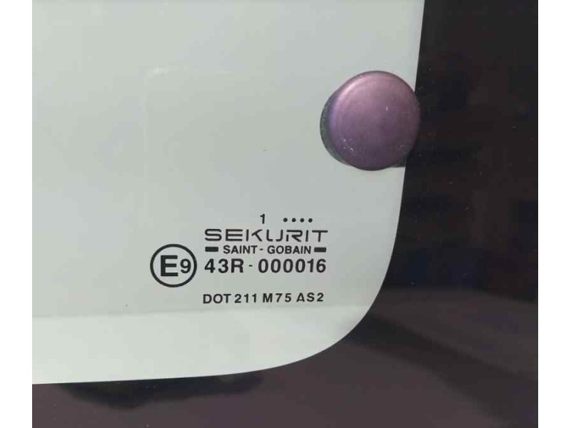 Recambio de luna trasera derecha para citroën berlingo 1.9 d sx plus familiar referencia OEM IAM WJY 86213 