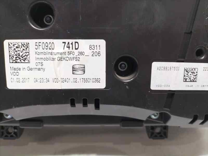 Recambio de cuadro instrumentos para seat leon (5f1) reference referencia OEM IAM 5F0920741D 83719 