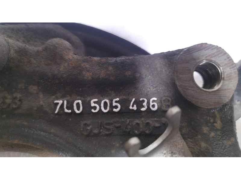 Recambio de mangueta trasera derecha para volkswagen touareg (7la) tdi v10 referencia OEM IAM 7L0505436B 81377 