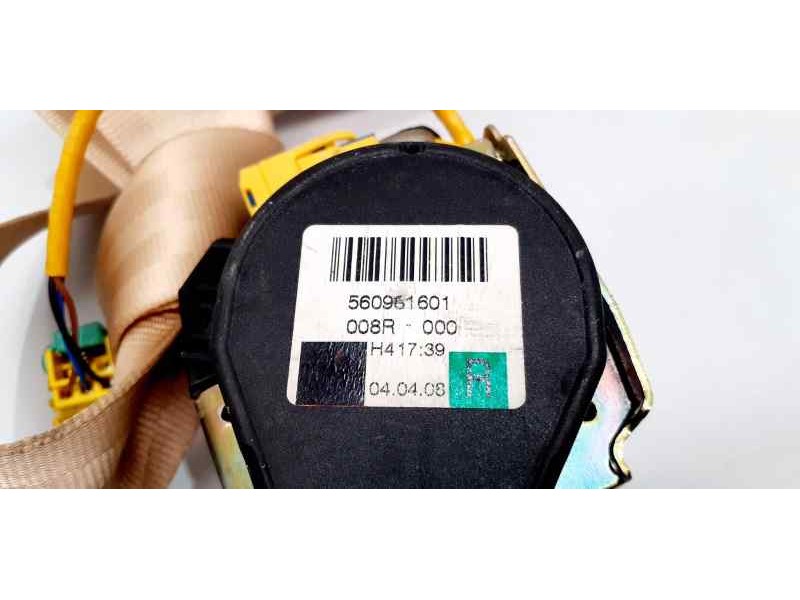 Recambio de cinturon seguridad delantero derecho para volkswagen touareg (7la) tdi v10 referencia OEM IAM 7L0857706D 43623 