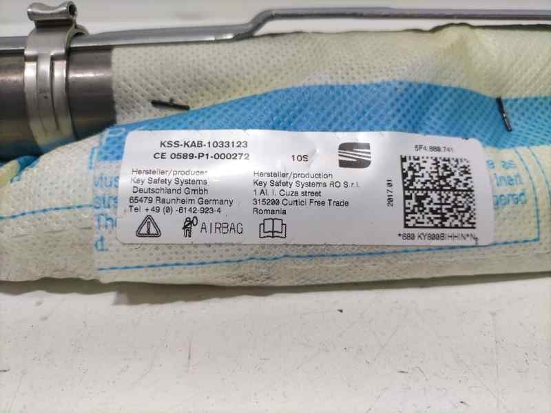 Recambio de airbag cortina delantero izquierdo para seat leon (5f1) reference referencia OEM IAM 5F4880741 83722 