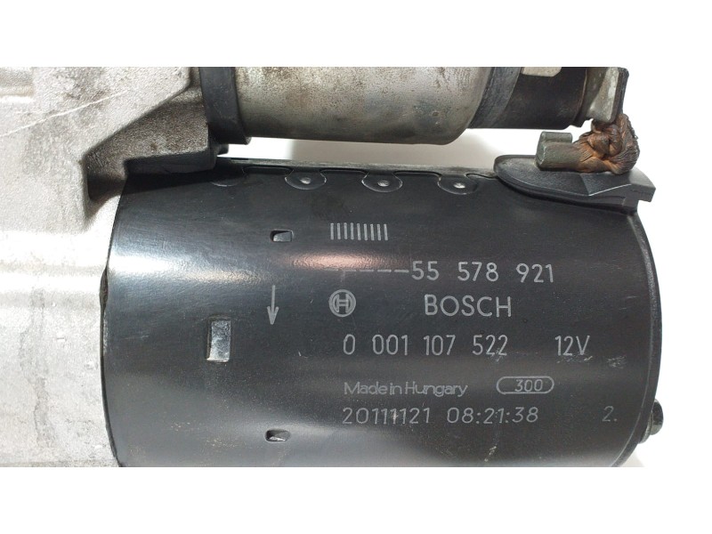 Recambio de motor arranque para opel corsa d expression referencia OEM IAM 55578921 62825 