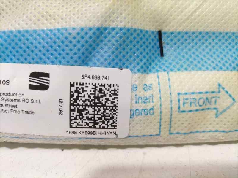Recambio de airbag cortina delantero izquierdo para seat leon (5f1) reference referencia OEM IAM 5F4880741 83722 