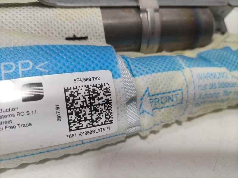 Recambio de airbag cortina delantero derecho para seat leon (5f1) reference referencia OEM IAM 5F4880742 83723 