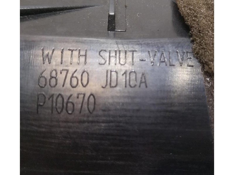 Recambio de rejilla aireadora para nissan qashqai (j10) acenta referencia OEM IAM 68760JD10A 76816 