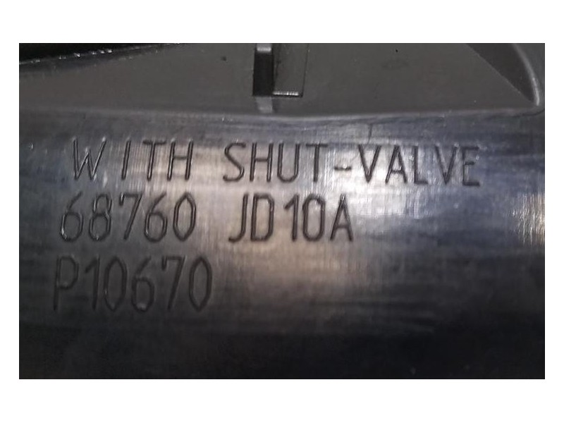 Recambio de rejilla aireadora para nissan qashqai (j10) acenta referencia OEM IAM 68760JD10A 76817 