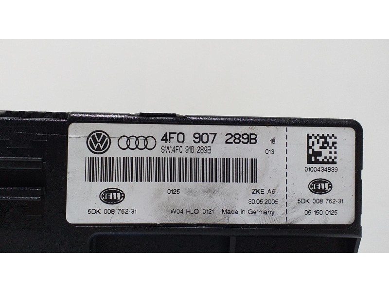 Recambio de modulo electronico para audi a6 berlina (4f2) 2.7 v6 24v tdi referencia OEM IAM 4F0907289B 50319 