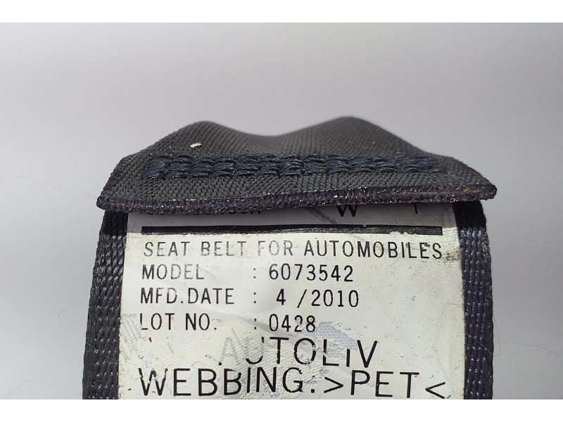 Recambio de cinturon seguridad trasero derecho para honda cr-v (re) comfort referencia OEM IAM 6073542 74013 R