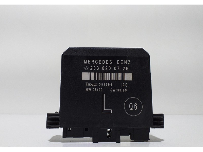 Recambio de modulo electronico para mercedes-benz clase c (w203) berlina 2.2 cdi cat referencia OEM IAM 2038200726 60321 