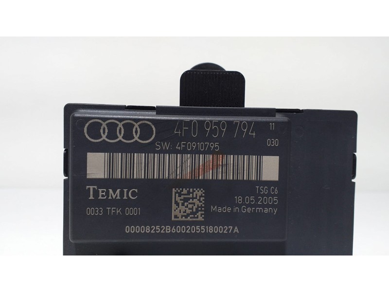 Recambio de modulo electronico para audi a6 berlina (4f2) 3.0 v6 24v tdi referencia OEM IAM 4F0959794 60330 