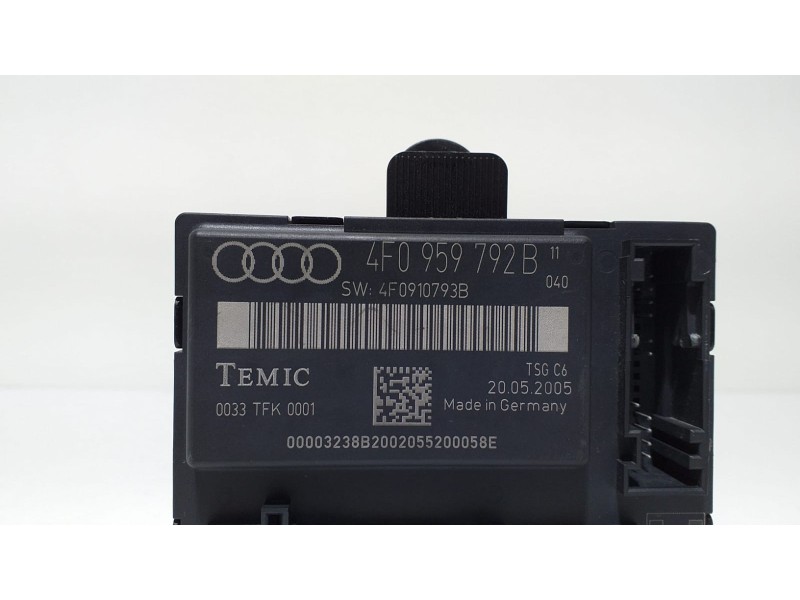 Recambio de modulo electronico para audi a6 berlina (4f2) 2.7 v6 24v tdi referencia OEM IAM 4F0959792B 60333 