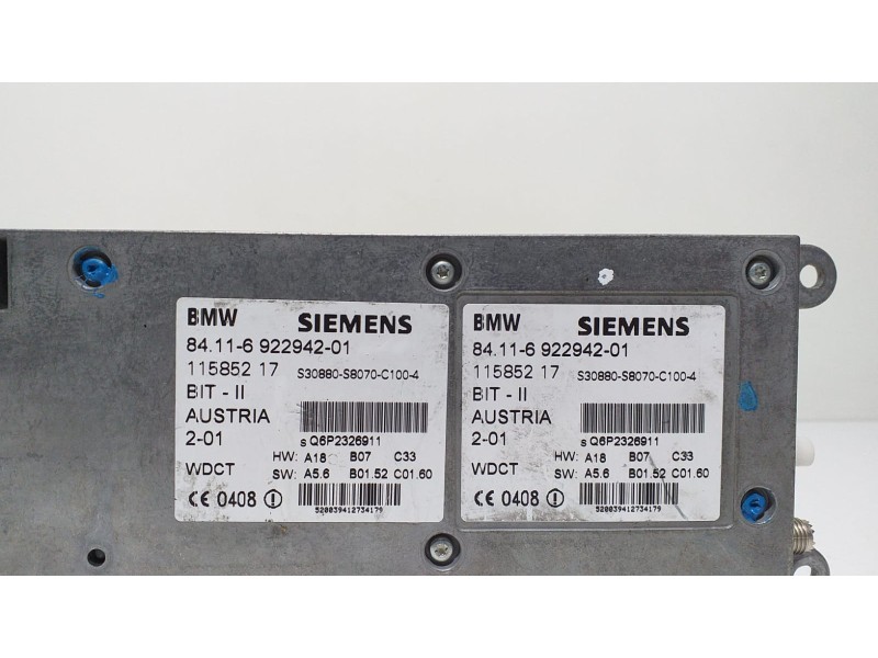 Recambio de modulo electronico para bmw serie 3 berlina (e46) 2.0 16v diesel cat referencia OEM IAM 84116922942 60334 