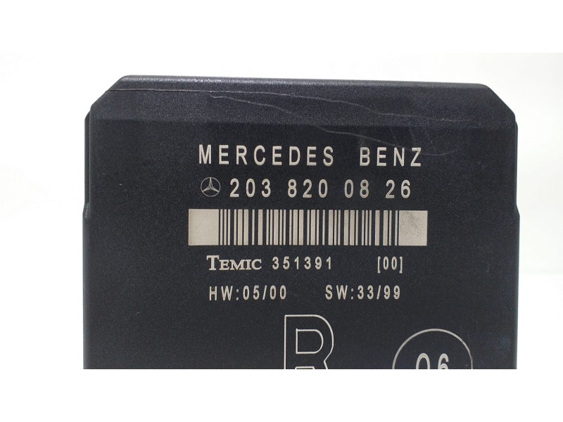Recambio de modulo electronico para mercedes-benz clase c (w203) berlina 2.2 cdi cat referencia OEM IAM 2038200826 60343 