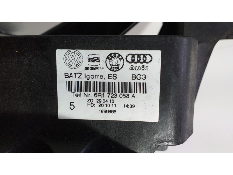 Recambio de pedal freno para volkswagen polo (6r1) referencia OEM IAM 6R1723058A 74035 R
