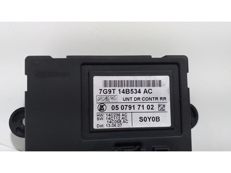 Recambio de modulo electronico para ford mondeo ber. (ca2) 2.0 tdci cat referencia OEM IAM 7G9T14B534AC 60352 