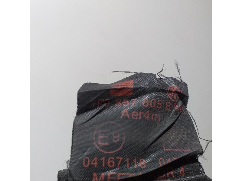 Recambio de cinturon seguridad trasero izquierdo para seat leon (1p1) reference referencia OEM IAM 1P0857805B 67372 