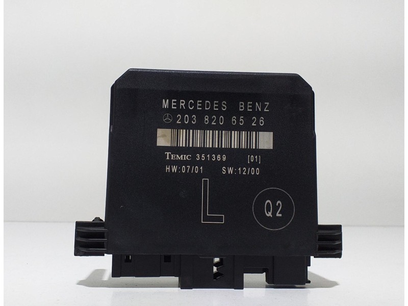 Recambio de modulo electronico para mercedes-benz clase c (w203) berlina 2.2 cdi cat referencia OEM IAM 2038206526 60354 