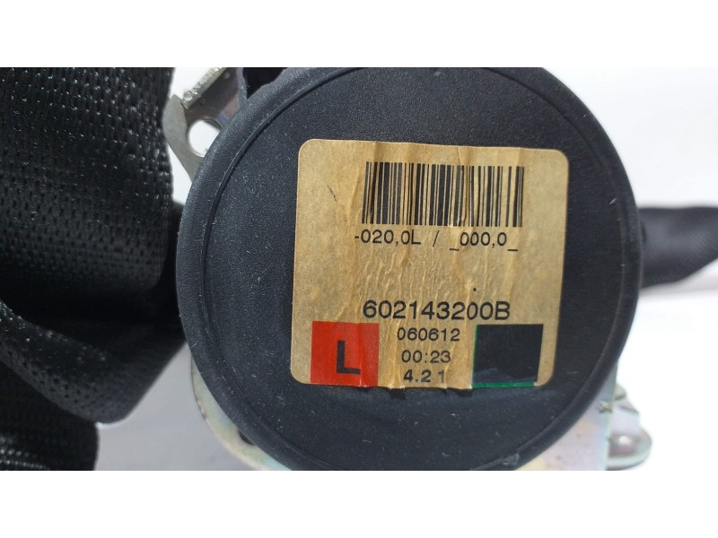 Recambio de cinturon seguridad trasero izquierdo para opel astra gtc 1.9 16v cdti cat (z 19 dth / lrd) referencia OEM IAM 602143
