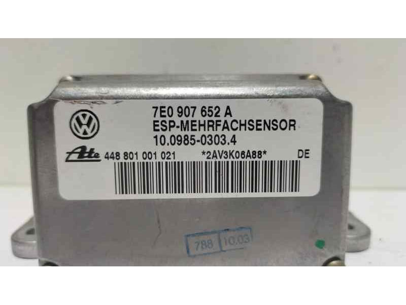 Recambio de modulo electronico para volkswagen touareg (7la) tdi v10 referencia OEM IAM 7E0907652A 81482 