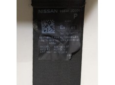 Recambio de cinturon seguridad trasero derecho para nissan qashqai (j10) acenta referencia OEM IAM 606161500 76968  2