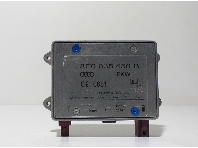 Recambio de modulo electronico para audi a4 avant (8e) 2.5 v6 24v tdi referencia OEM IAM 8E0035456B 60373 