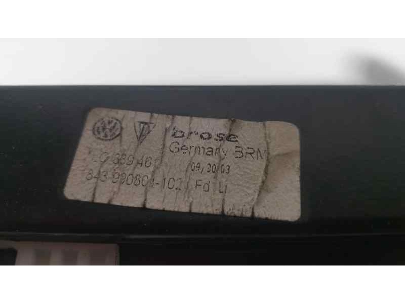 Recambio de elevalunas trasero izquierdo para volkswagen touareg (7la) tdi v10 referencia OEM IAM 7L0839461 81496 