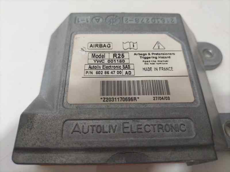 Recambio de centralita airbag para mg mg zr 100 d referencia OEM IAM YWC001180 83046 