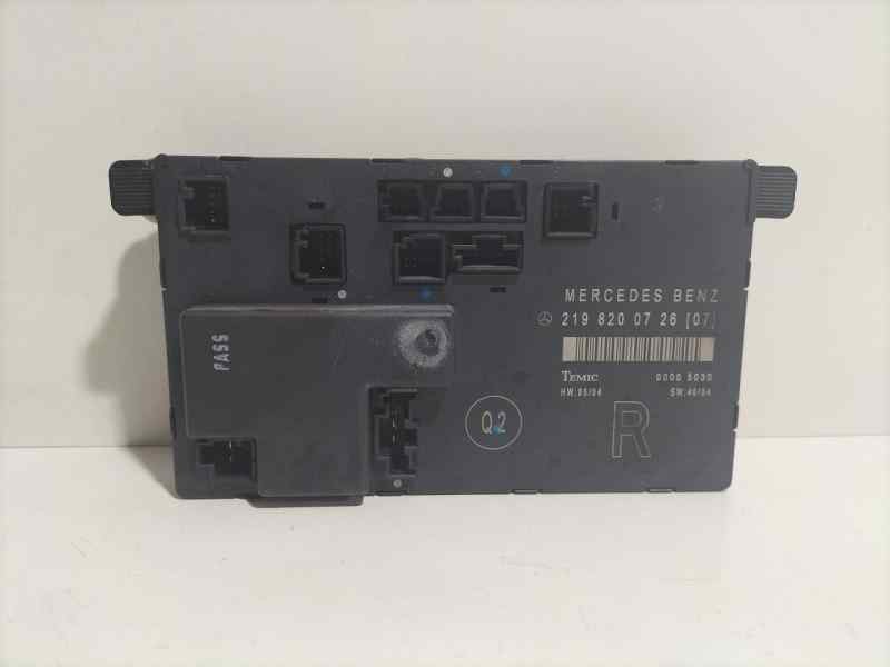 Recambio de modulo electronico para mercedes-benz clase cls (w219) 320 cdi (219.322) referencia OEM IAM 2198200726 80000 