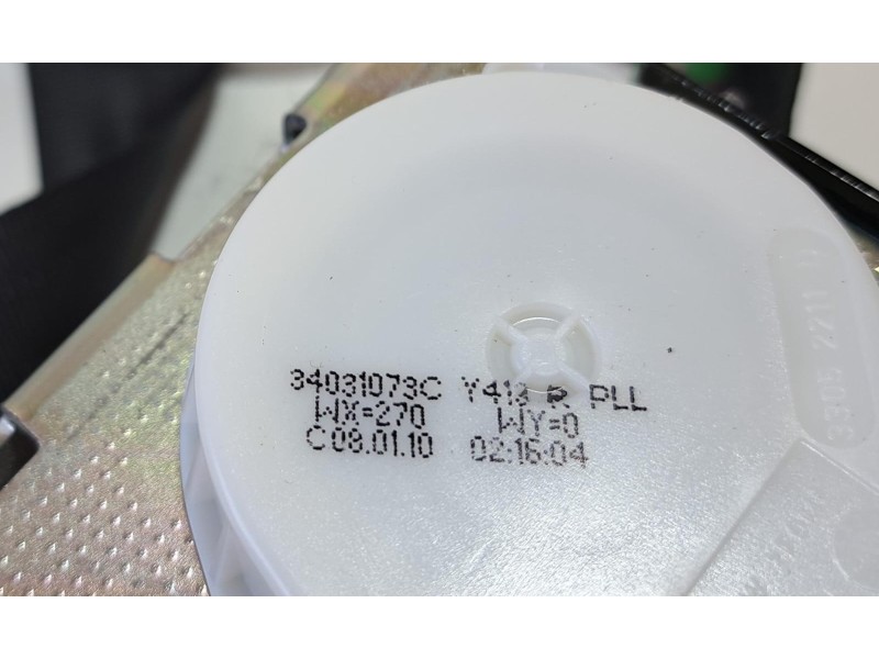 Recambio de cinturon seguridad trasero derecho para volvo xc60 2.4 diesel cat referencia OEM IAM 39801843 77003 