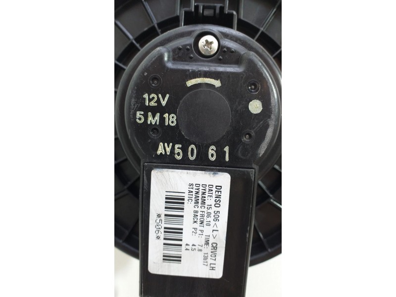 Recambio de motor calefaccion para honda cr-v (re) comfort referencia OEM IAM AV5061 74156 R