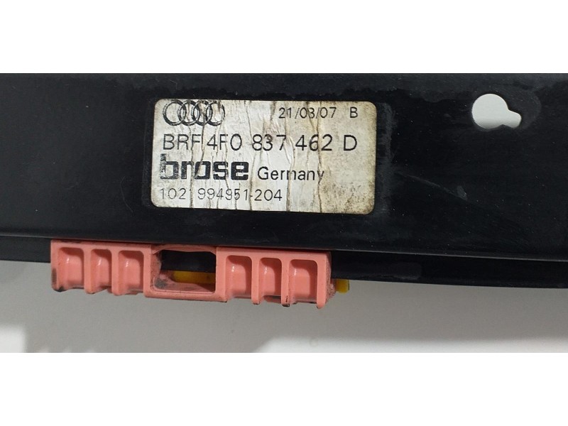 Recambio de elevalunas delantero derecho para audi a6 avant (4f5) 2.7 tdi quattro (132kw) referencia OEM IAM 4F0837462D 56792 