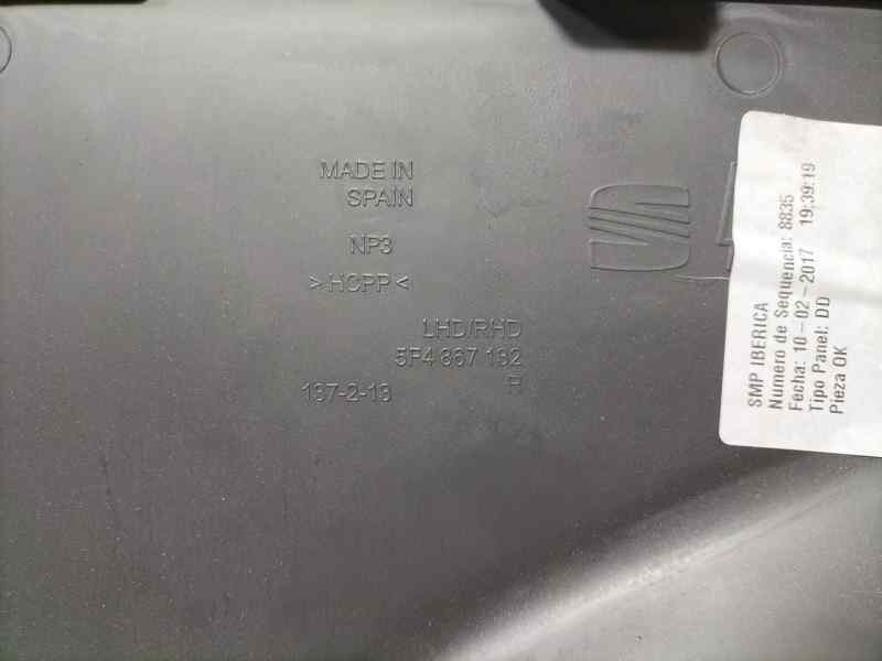 Recambio de guarnecido puerta delantera derecha para seat leon (5f1) reference referencia OEM IAM 5F4867132 83773 